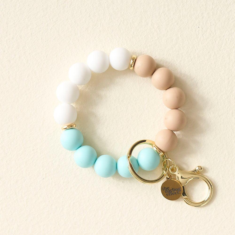 Hands Free Keychain - Sand + Sea