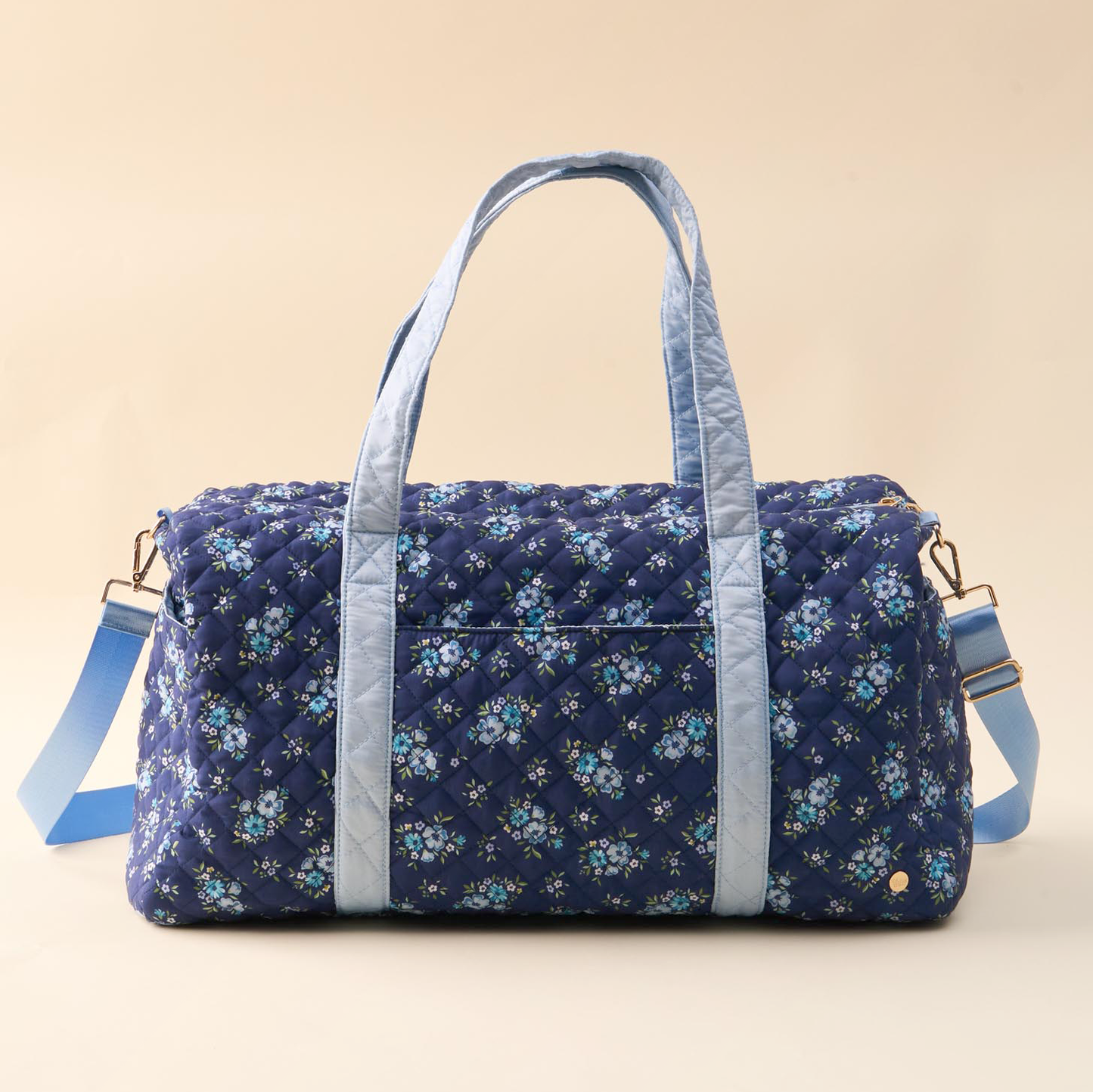 On the Go Quilted Weekender Bag