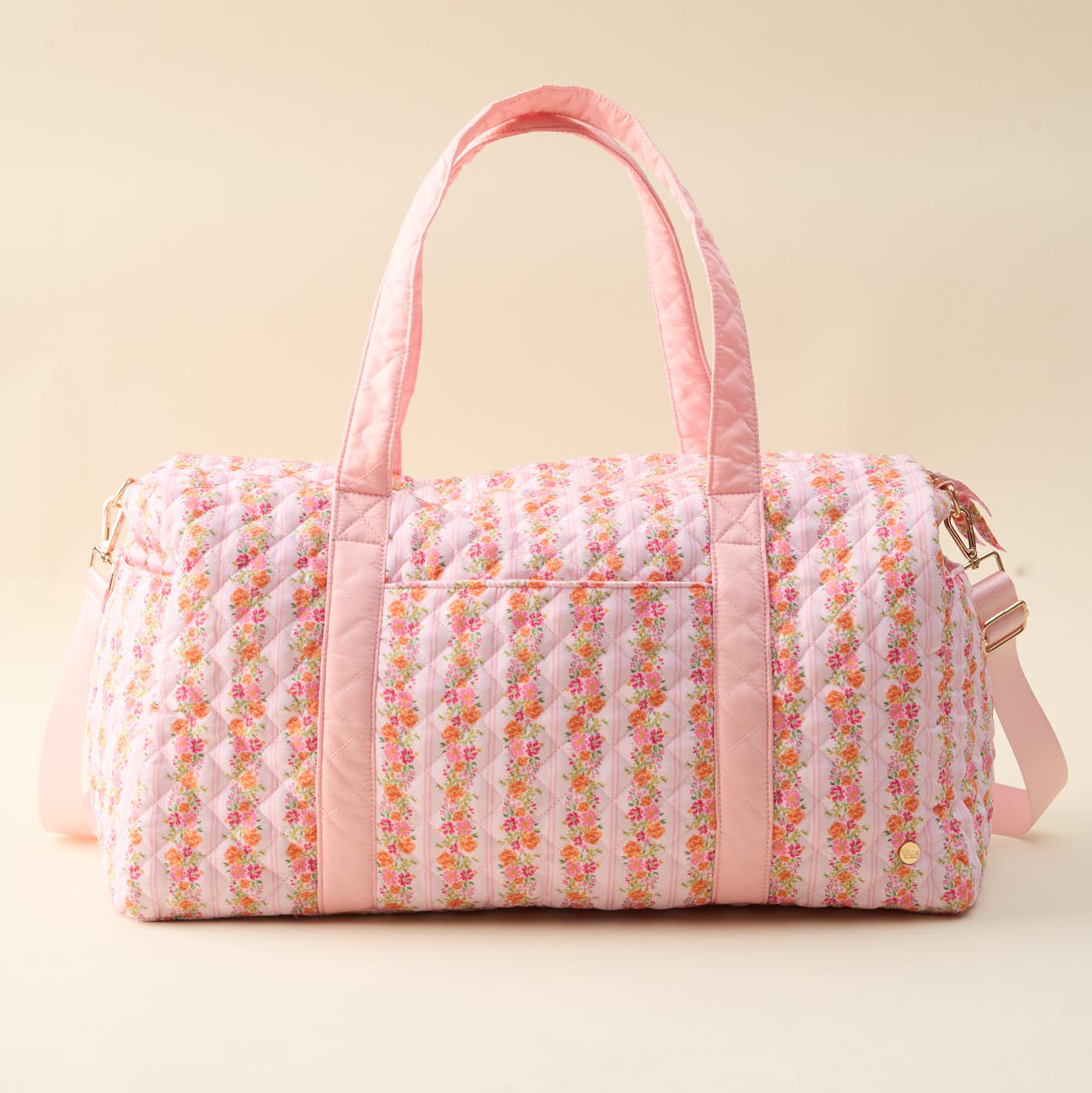 On the Go Quilted Weekender Bag