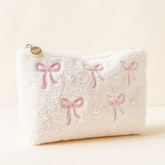 Bows Pink Cozy Cosmetic