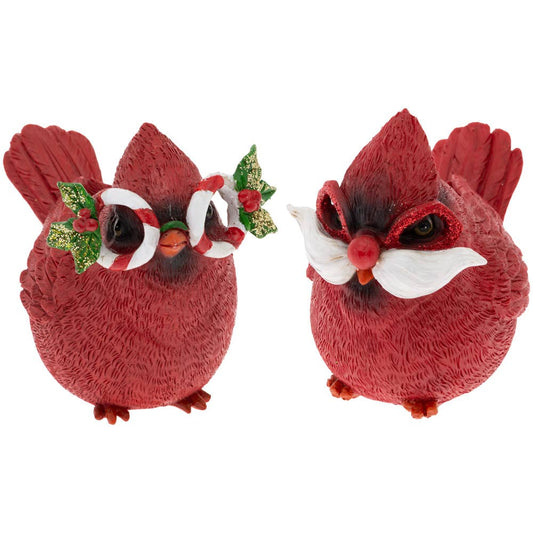 Boston International - Christmas Cardinal Duo Set of 2