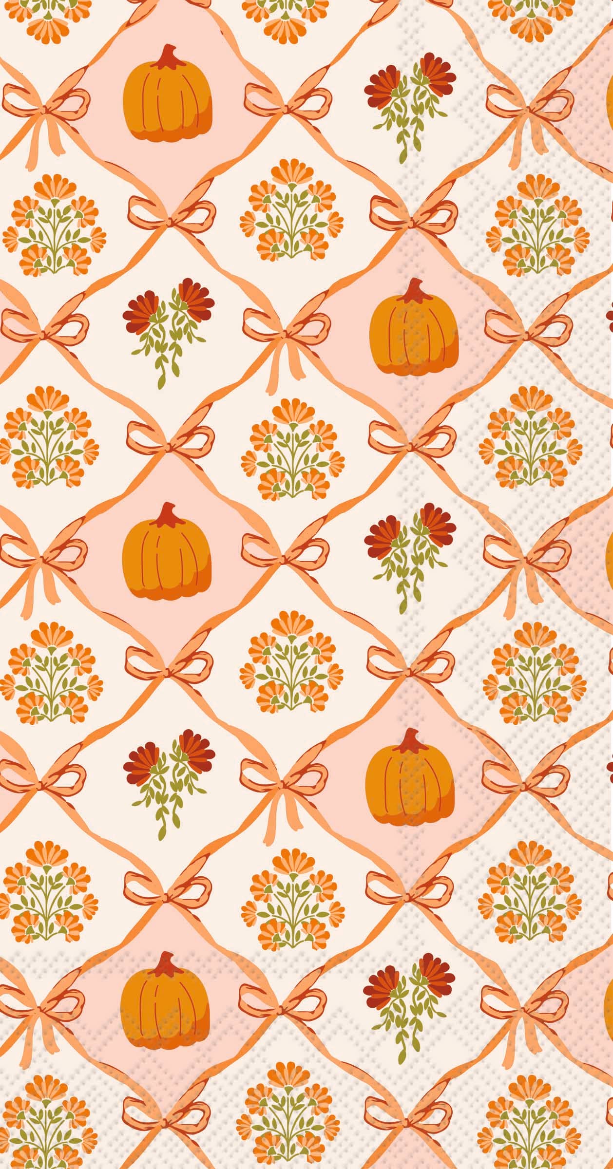 Harvest Bloom Toile Paper Guest Towels 16 ct Fall Autumn