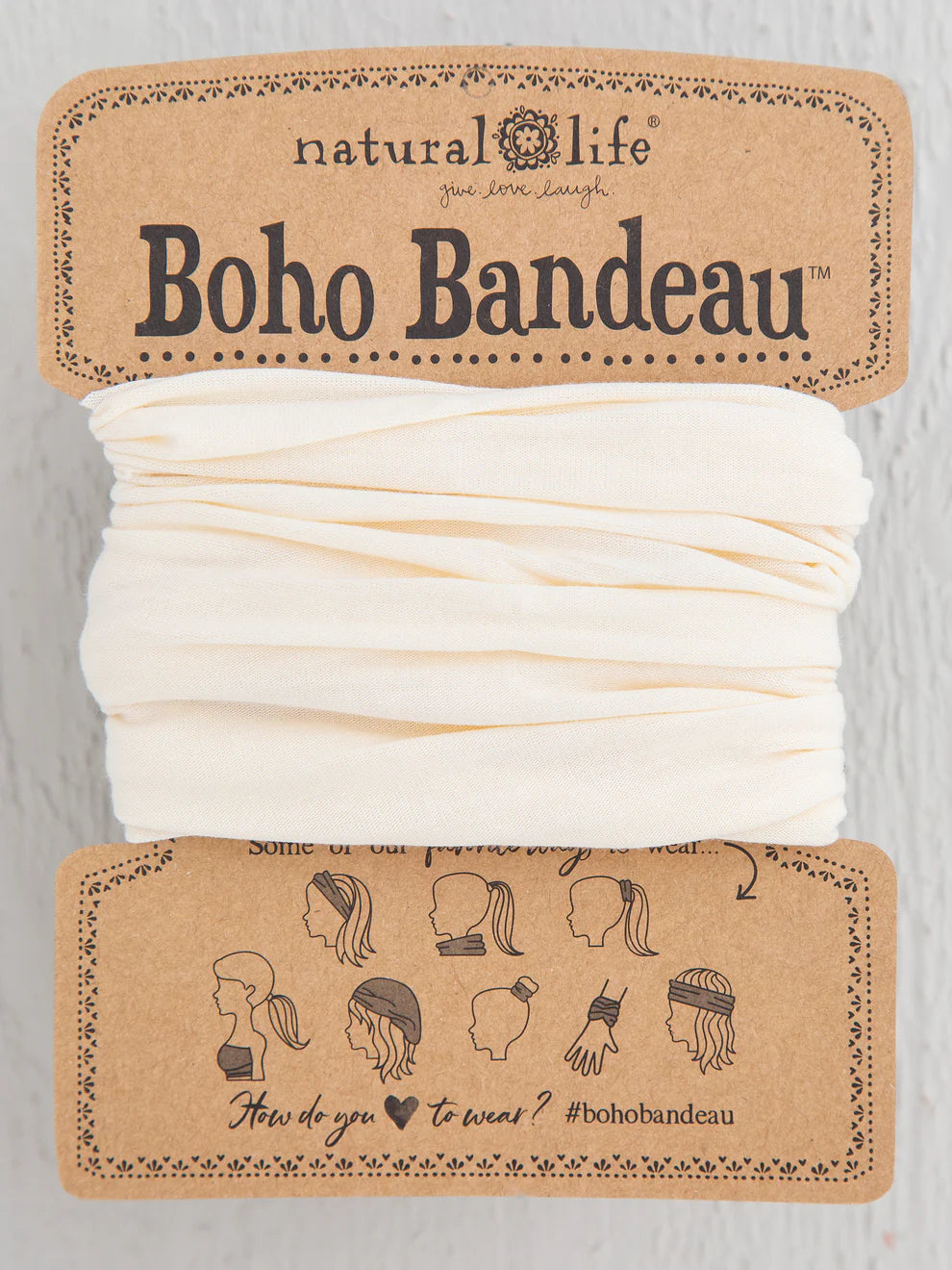 Cream Boho Bandeau
