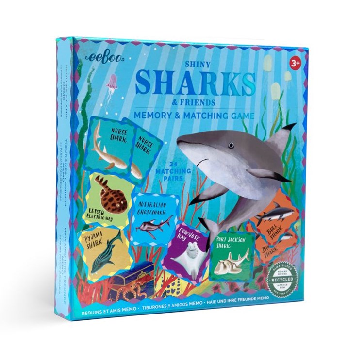 Shark and Friends Shiny Memory Game