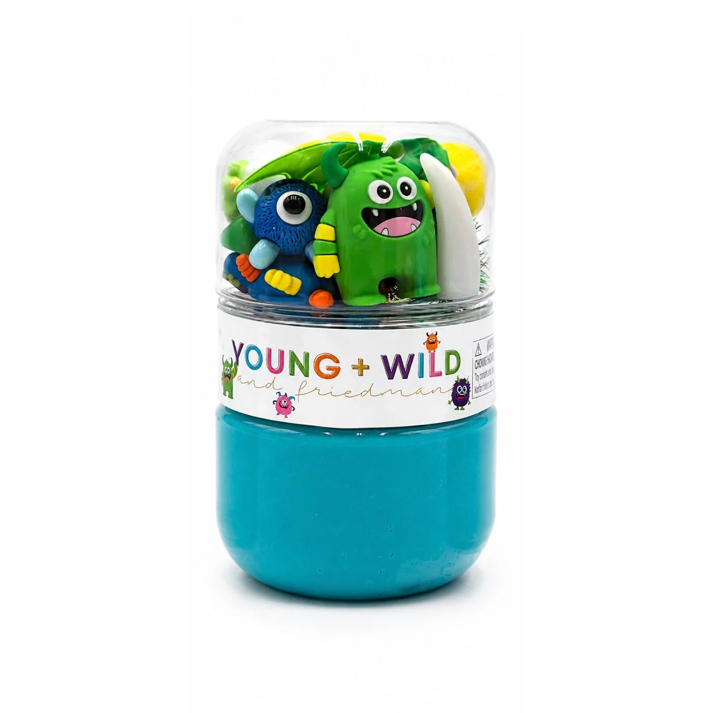 Colorful Monster Grab & Go Sensory Dough
