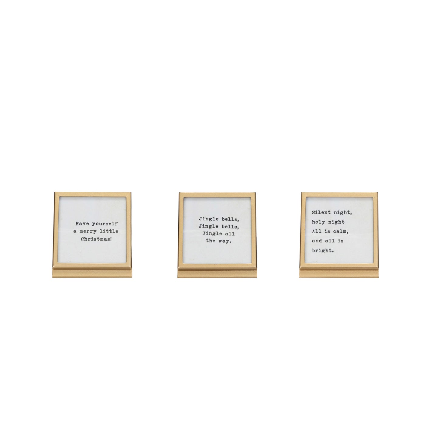 Brass 3x3 Frames