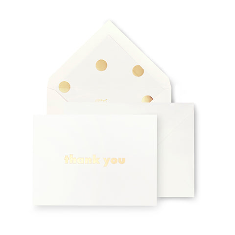 Kate Spade Note Cards - Thank you