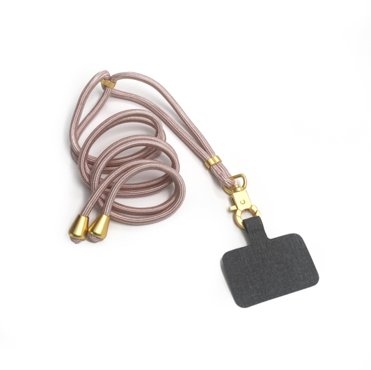 Tech Candy - THE HOOKUP PHONE LANYARD : ROSE GOLD