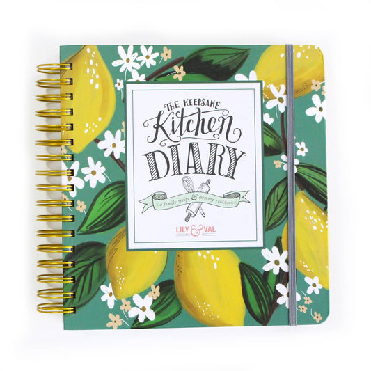 The Keepsake Kitchen Diary™ - Whimsical Lemons