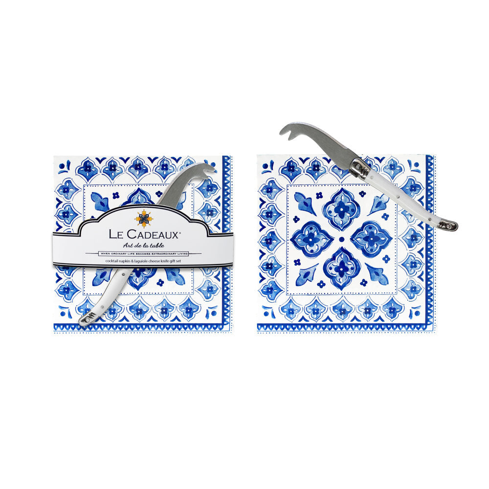 Moroccan Cocktail Napkin with Knife