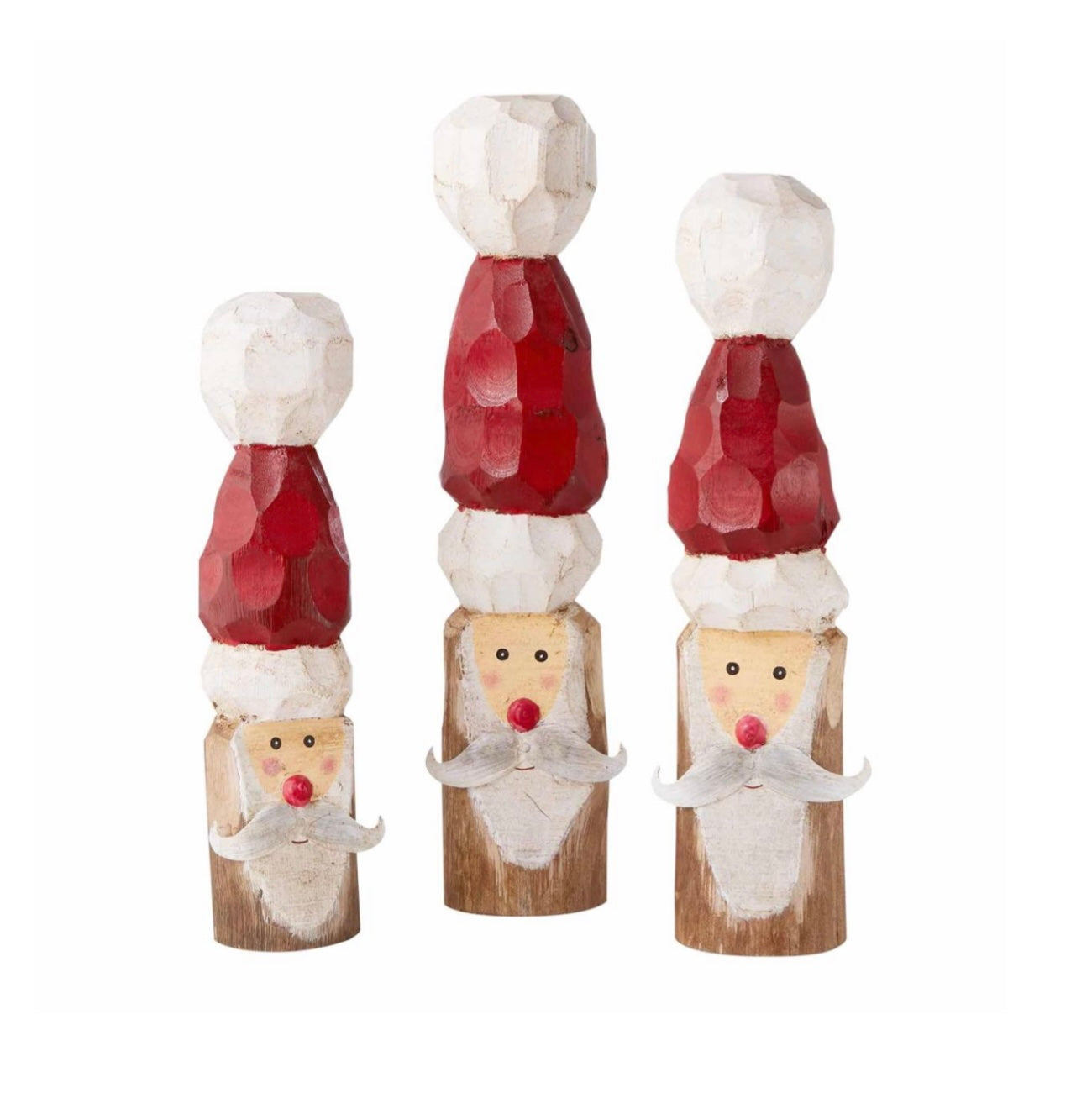 Wood Carved Santa
