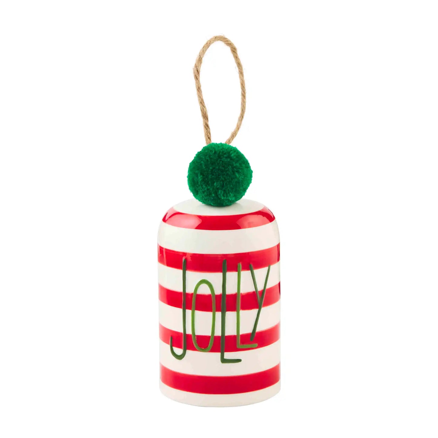 Cheerful Bell Ornament by MudPie