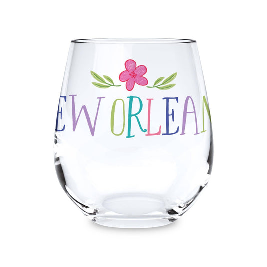 Pastel Scranton Wine Glass