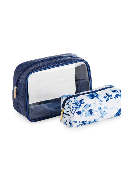 Pretty Set of 2 Cosmetic Case
