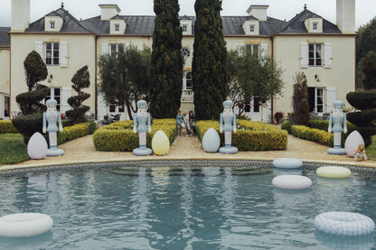 FUNBOY - Kids Tube Float, Blue Gingham