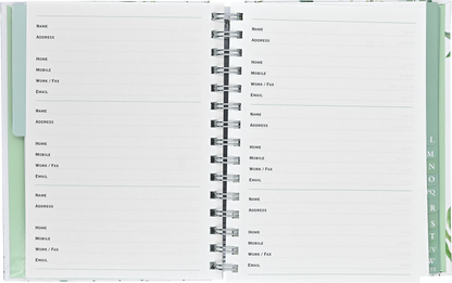 Eucalyptus Large Address Book
