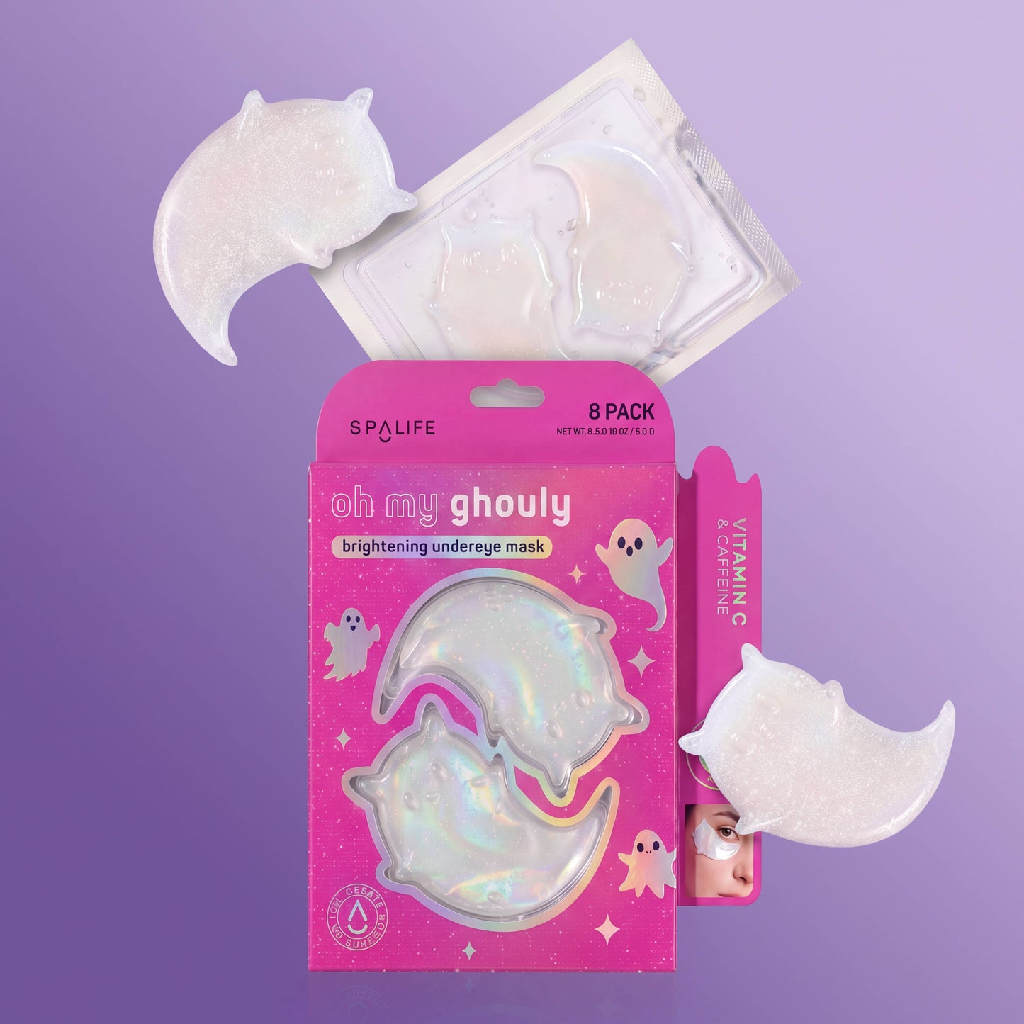 Halloween Oh My Ghouly Hydrogel Undereye Patches