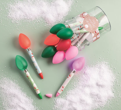 Christmas Bulb Light Up Pens