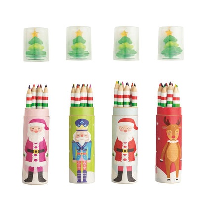 Christmas Pencil and Eraser set