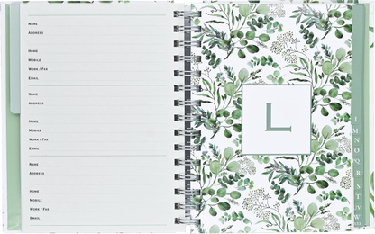 Eucalyptus Large Address Book
