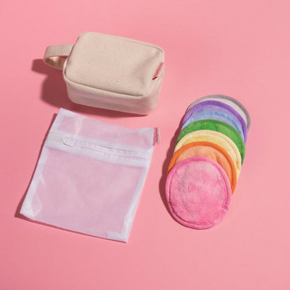 MakeUp Eraser - Ride Or Dye 7-Day Set with Cosmetic Bag