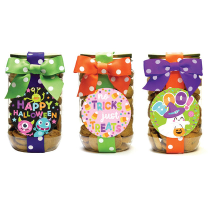 Oh, Sugar! - Cookies - Halloween Asst 3 - Pint Jars: Brownie Crisp