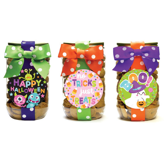 Oh, Sugar! - Cookies - Halloween Asst 3 - Pint Jars: Brownie Crisp