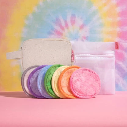 MakeUp Eraser - Ride Or Dye 7-Day Set with Cosmetic Bag