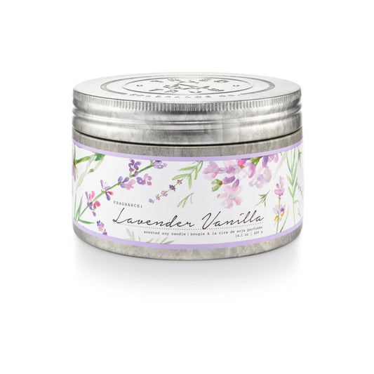 Lavender Candle, Tried and True  Large Tin