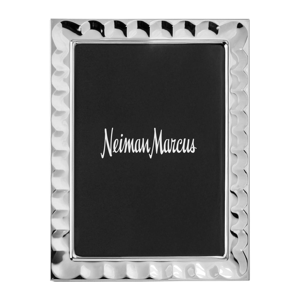 SILVER HAMMERED MODERN LUXE FRAME 5X7
