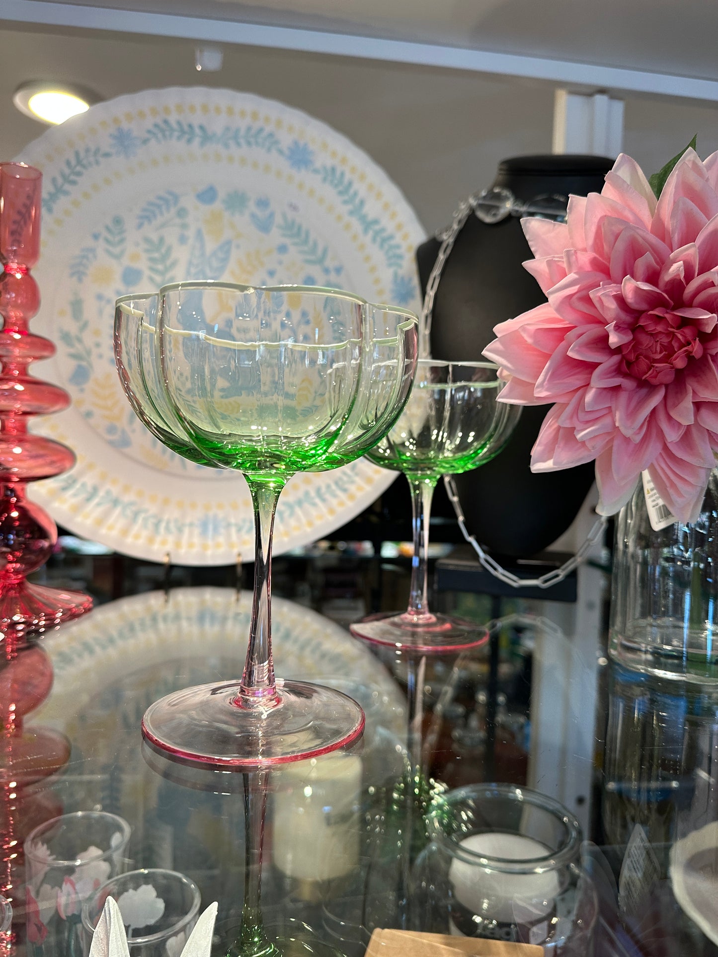 Coupe Glass Set, Lilly Pulitzer