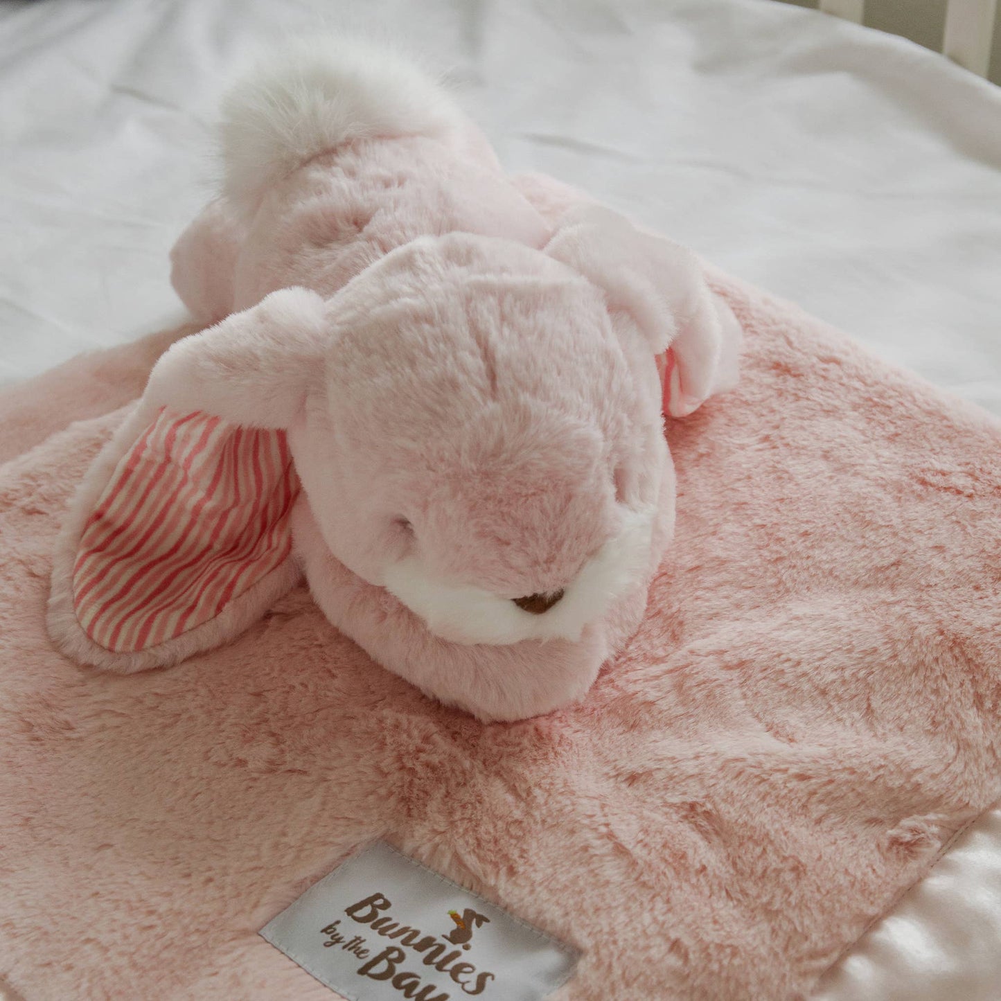 Pink Little Naptime Nibble Blossom Bunny