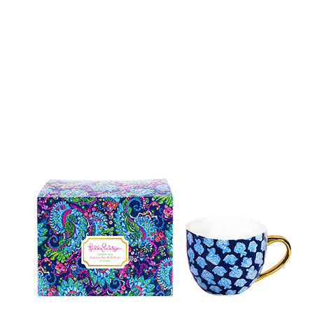 Lilly pulitzer ceramic mug