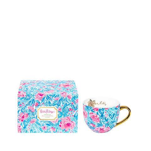Lilly pulitzer ceramic mug