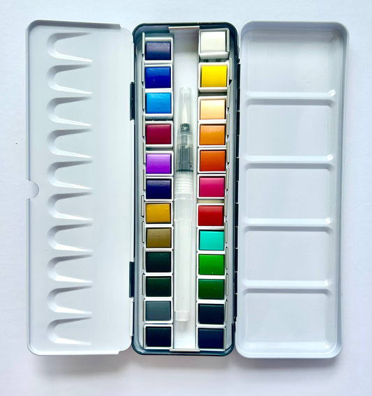 Paint & Pigment Studios - Watercolor Paint Set - 24 Colors