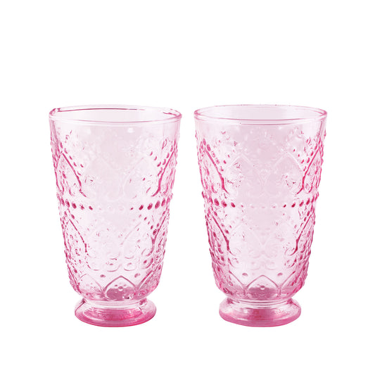 Lilly Pulitzer Textured Glass Set