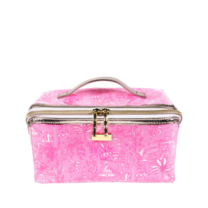 Cube Pencil Pouch, Palm Beach Playground