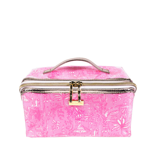 Cube Pencil Pouch, Palm Beach Playground