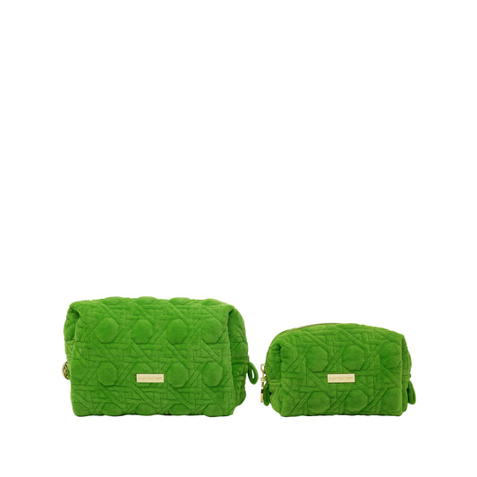 Travel Pouch Set, Peninsula Green