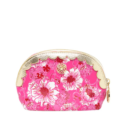 Scallop Pouch Set, Glowing Gardens/Feeling Poppy