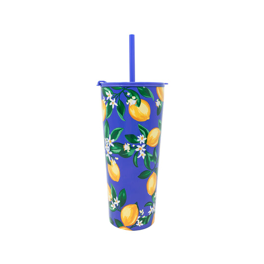 Stainless Steel Lemon Tumbler