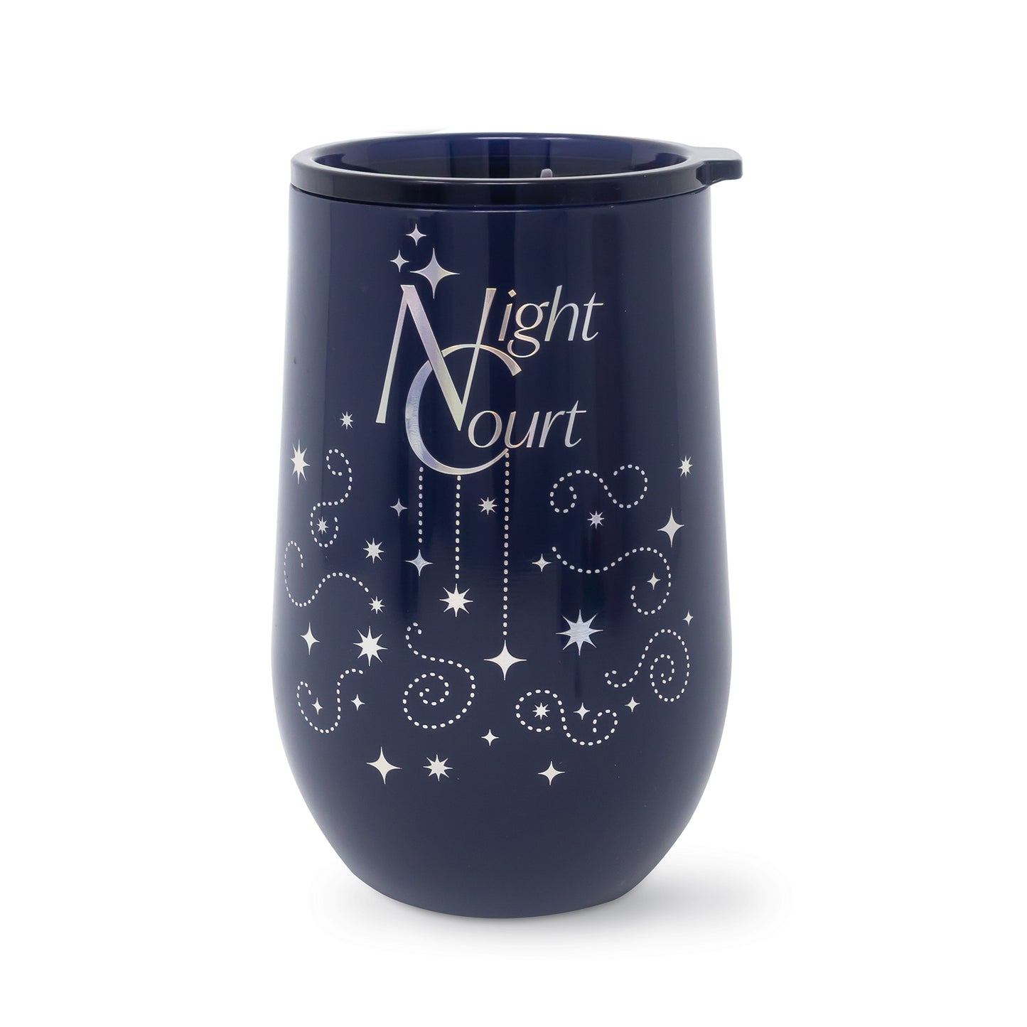 Stainless Steel Wine Tumbler, Night Court