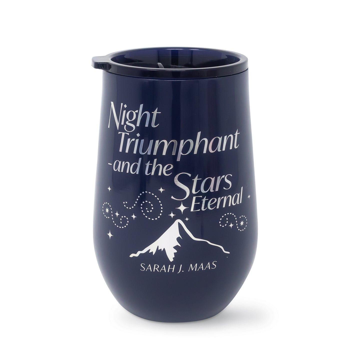 Stainless Steel Wine Tumbler, Night Court