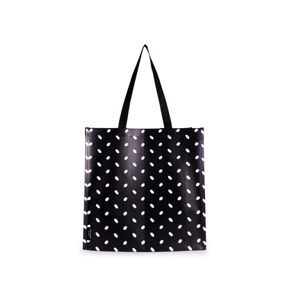 Grocery Tote, Almond Dot
