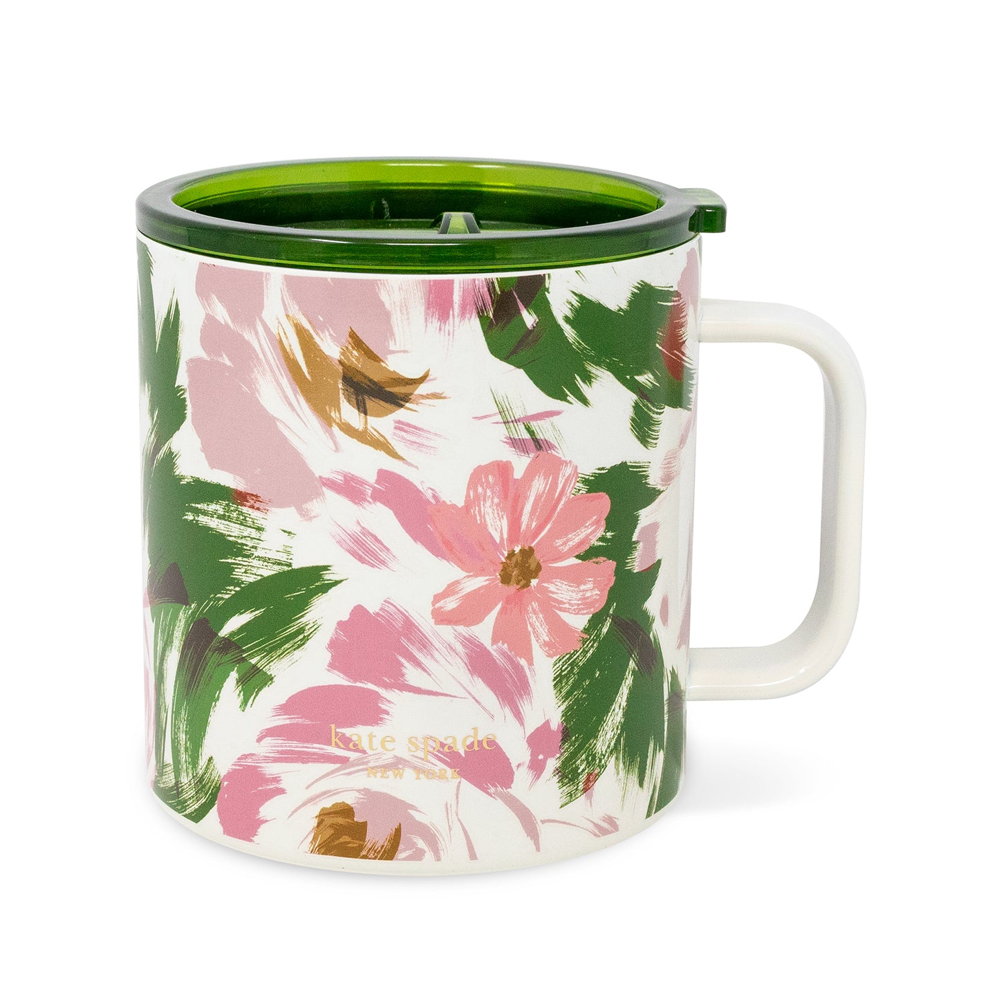 Stainless Steel Coffee Mug, Hidden Garden