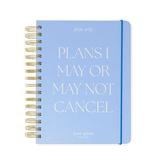 17 Month Large Planner, Plans I may Change