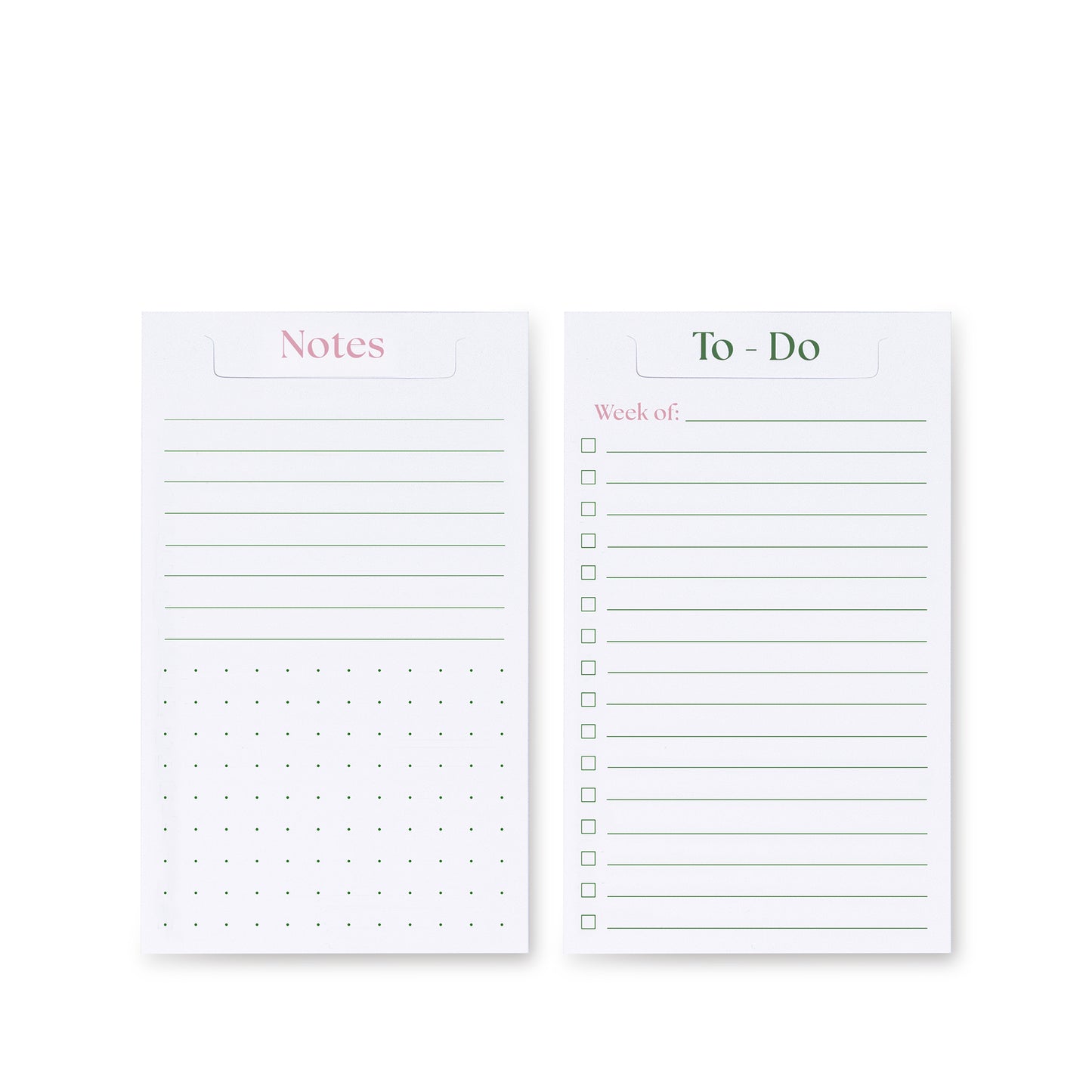 To-Do Notecards, Petite Stripe