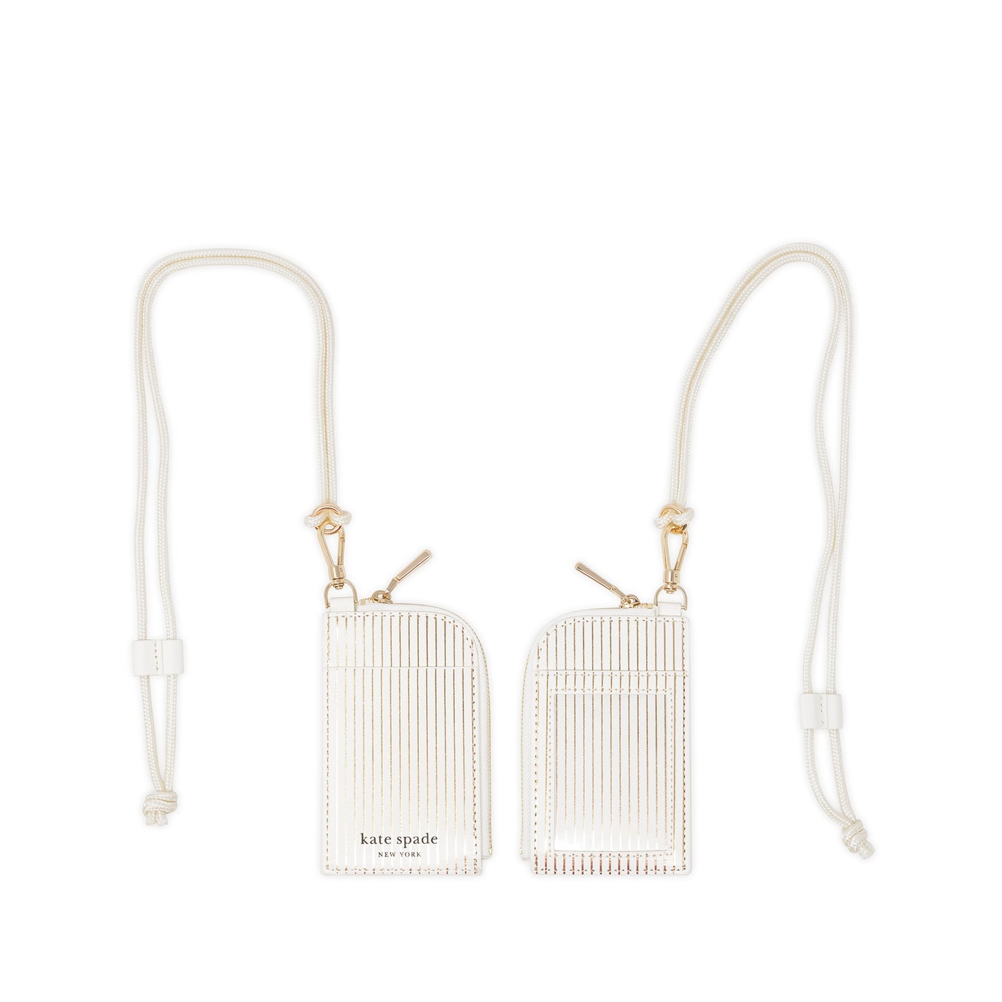 ID Lanyard - GOLD PINSTRIPE
