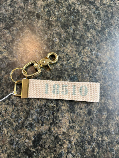Local Love Two Sided Zipcode Keychain