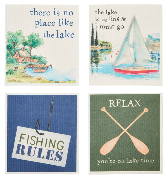 Lake Retreat Swedish Cloth